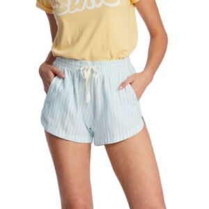 LOT OF 2 BILLABONG S Road Trippin Shorts-white/dusty rose,  blue/white stripe